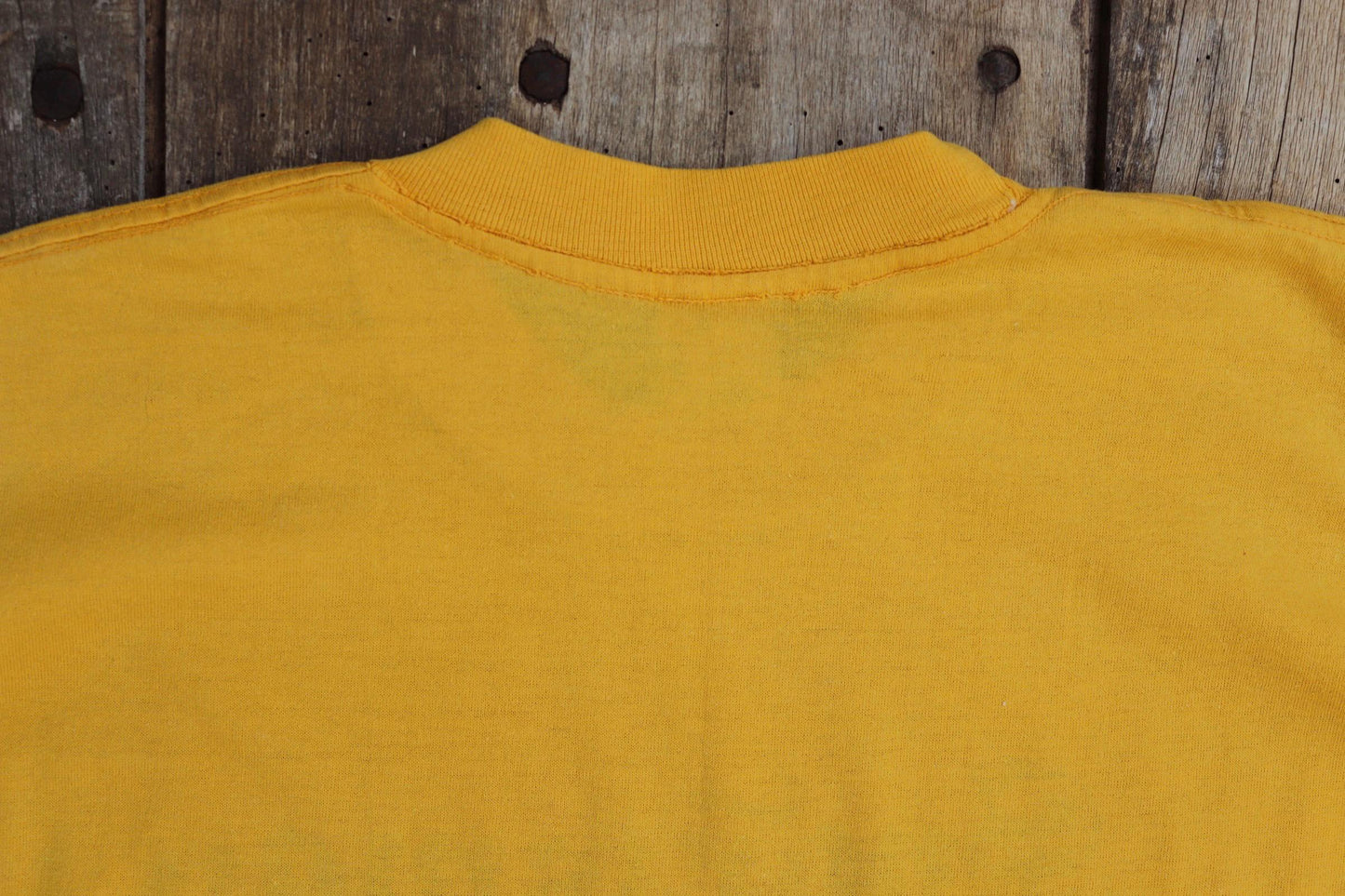 Vintage 1980s bar t shirt - single stitch - long sleeve tee - 38” chest