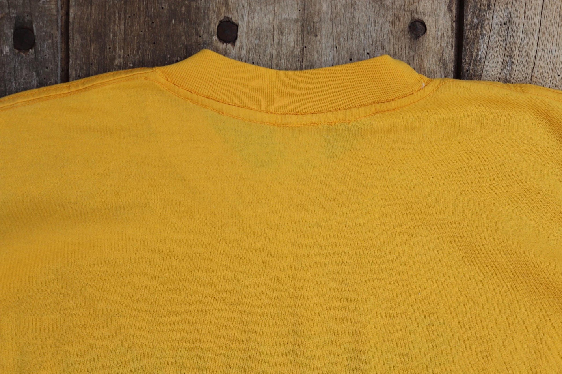 Vintage 1980s bar t shirt - single stitch - long sleeve tee - 38” chest
