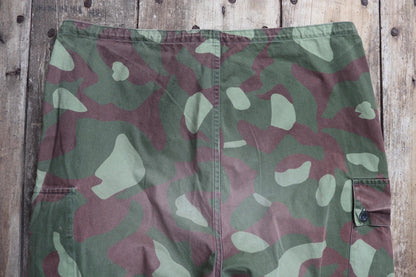 Vintage 1980s Finnish M62 camo trousers - windproof paratrooper pants - 39” x 28”
