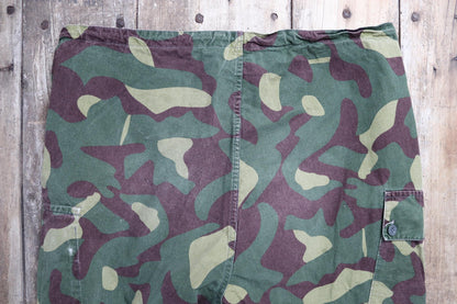 Vintage 1980s Finnish M62 camo trousers - windproof paratrooper pants - 41” x 29”