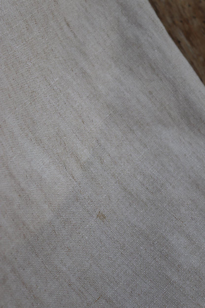 Vintage 1930s French linen suit - jacket and trousers - double breasted - buckle back pants - riviera - 38” x 28” - 44” chest