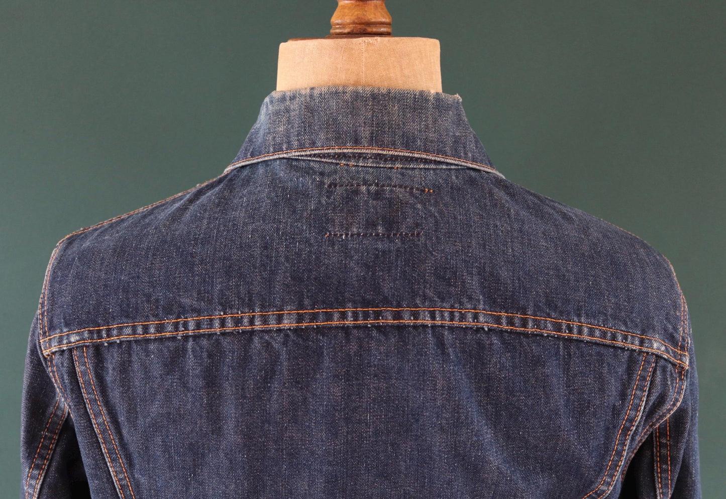 Vintage 1960s Levis big E denim jacket - Levi Strauss red tab - type 3 - trucker workwear -40” chest
