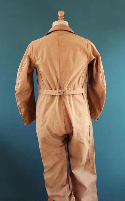 Vintage 1940s CC41 Shell coveralls - British workwear - rare petrolania - Shell Mex embroidery - 41” chest - 37” x 31”
