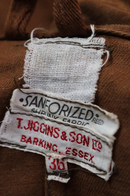 Vintage 1940s CC41 Shell coveralls - British workwear - rare petrolania - Shell Mex embroidery - 41” chest - 37” x 31”