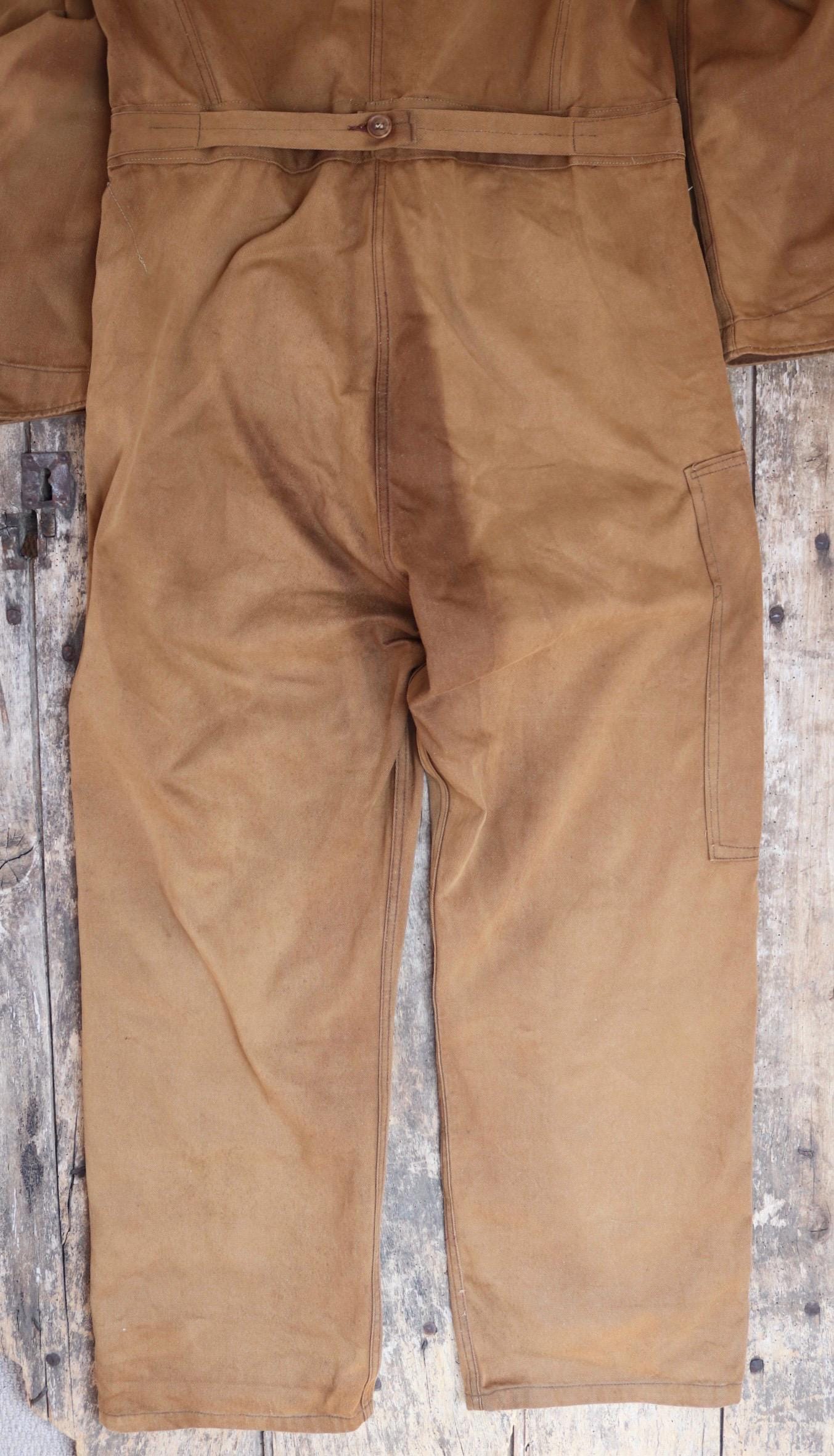 Vintage 1940s CC41 Shell coveralls - British workwear - rare petrolania - Shell Mex embroidery - 41” chest - 37” x 31”