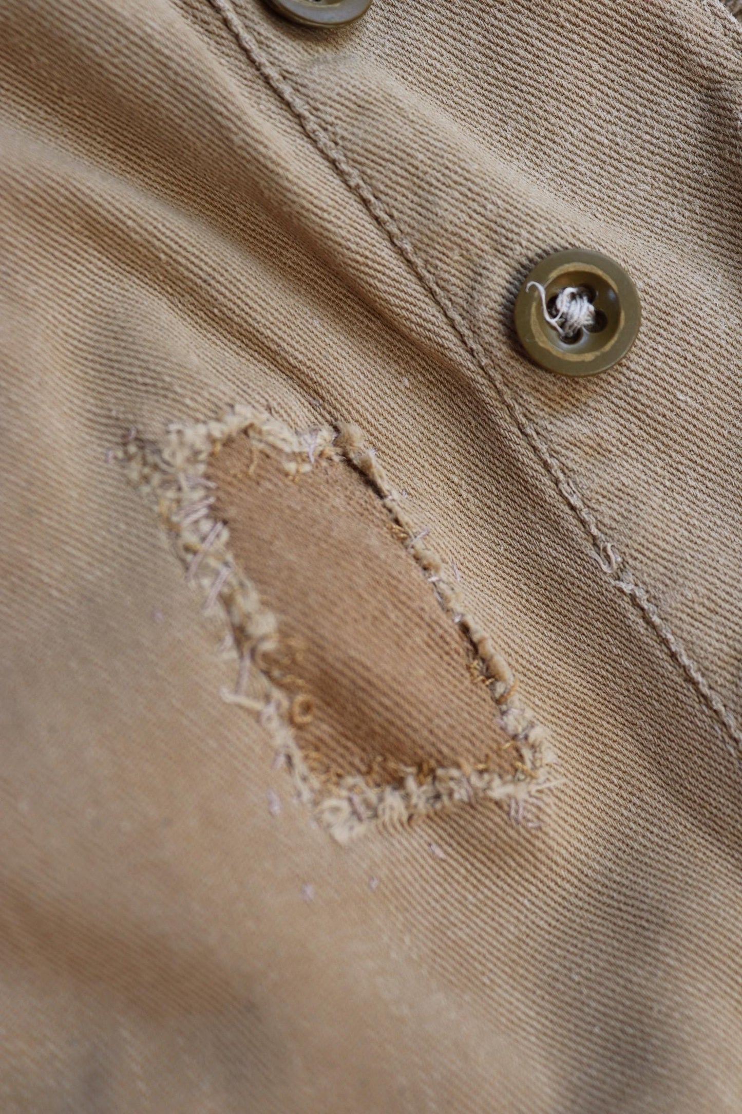 Vintage 1960s British army Gurkha trousers - military pleated pants - 33" x 28"