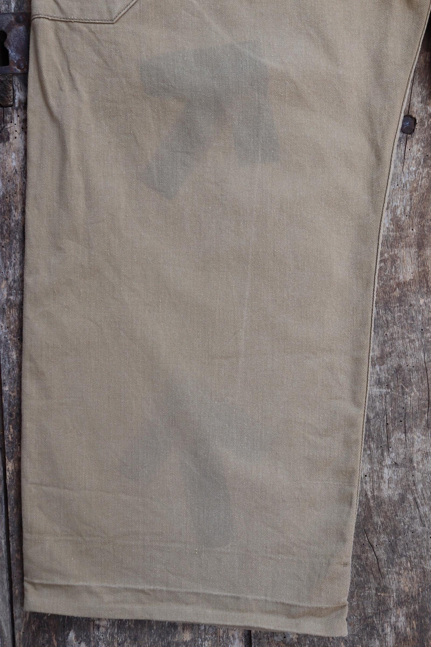 Vintage 1960s British army Gurkha trousers - military pleated pants - 30" x 27"