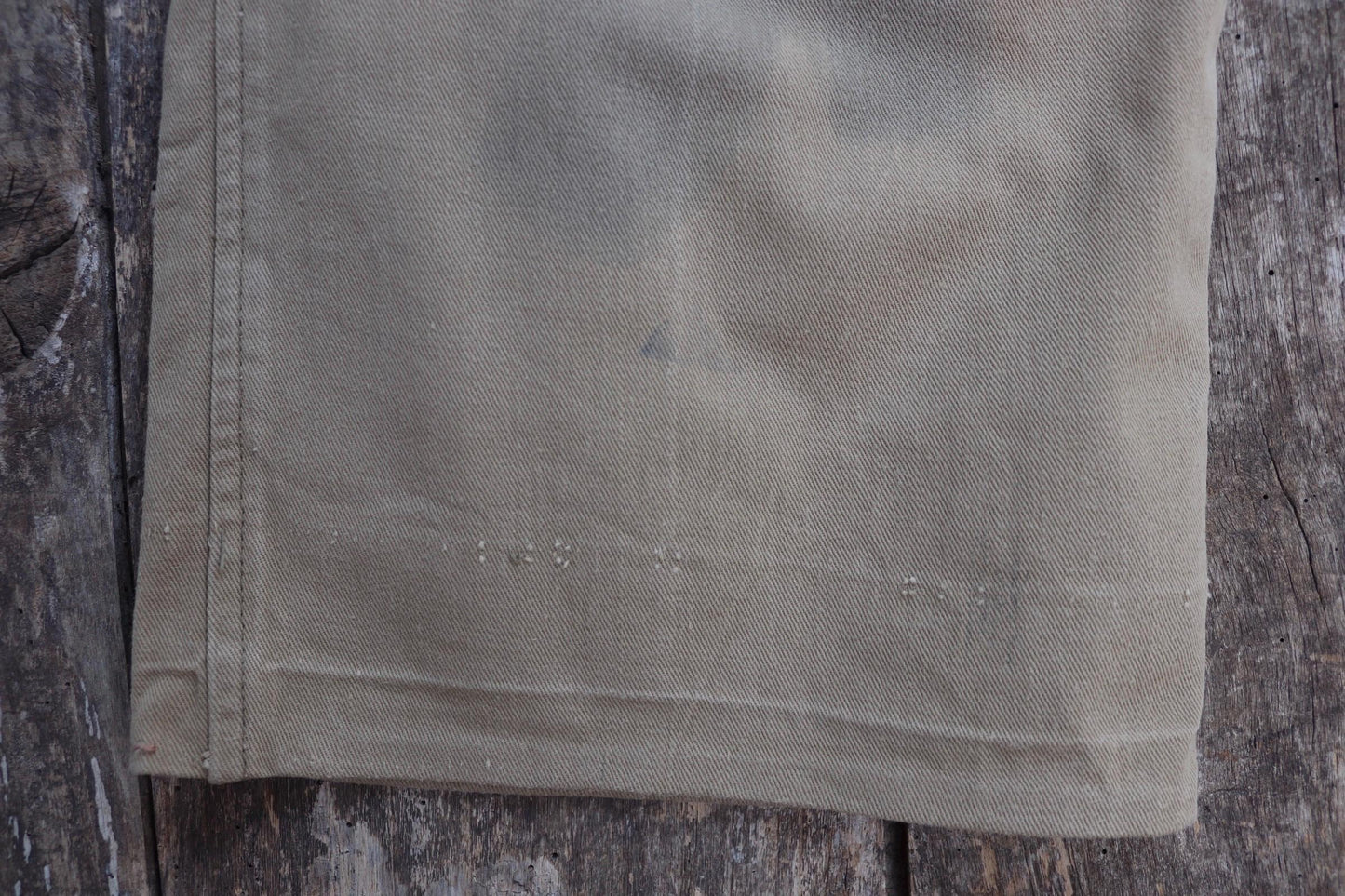 Vintage 1960s British army Gurkha trousers - military pleated pants - 30" x 27"