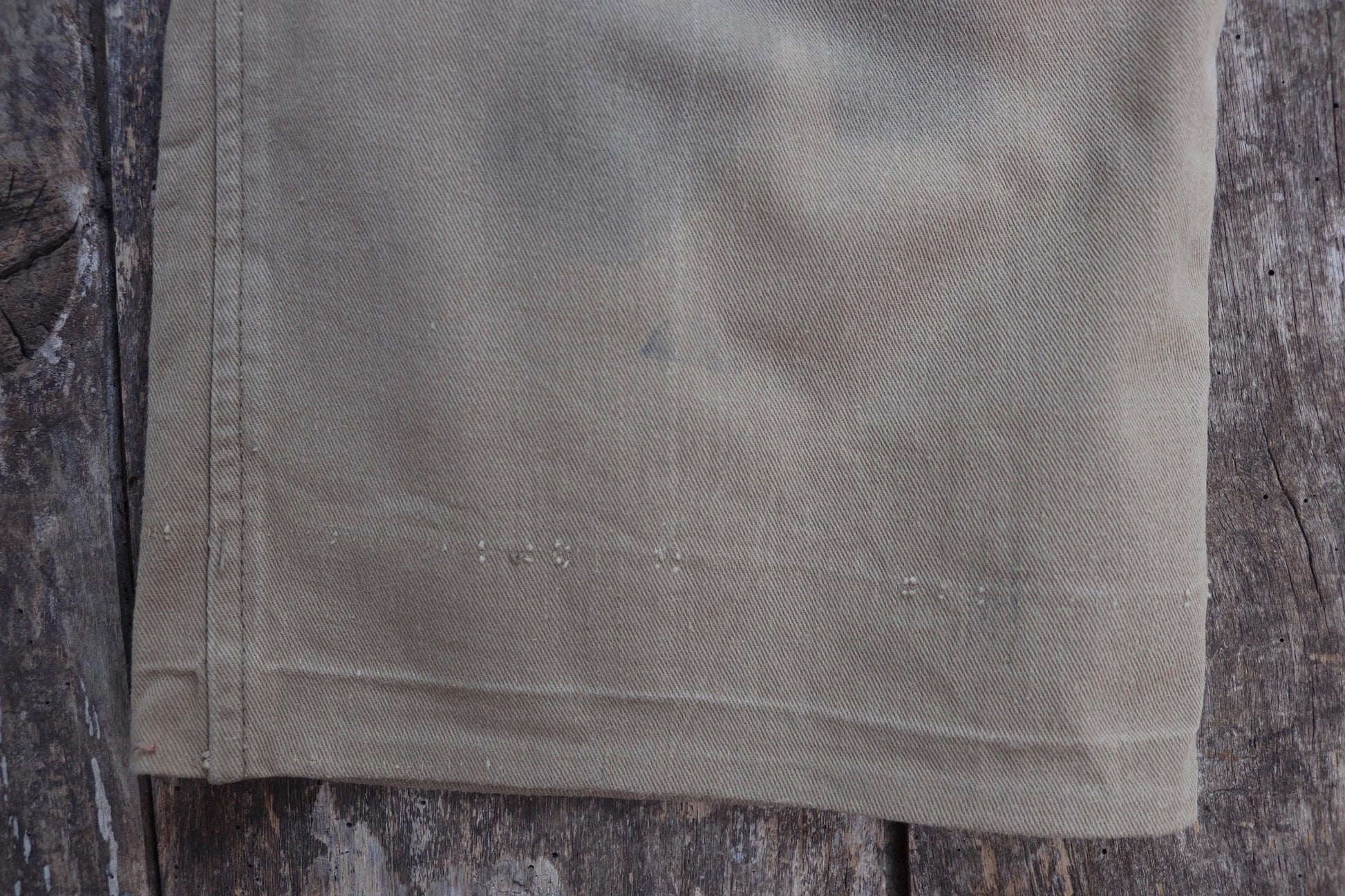 Vintage 1960s British army Gurkha trousers - military pleated pants - 30" x 27"