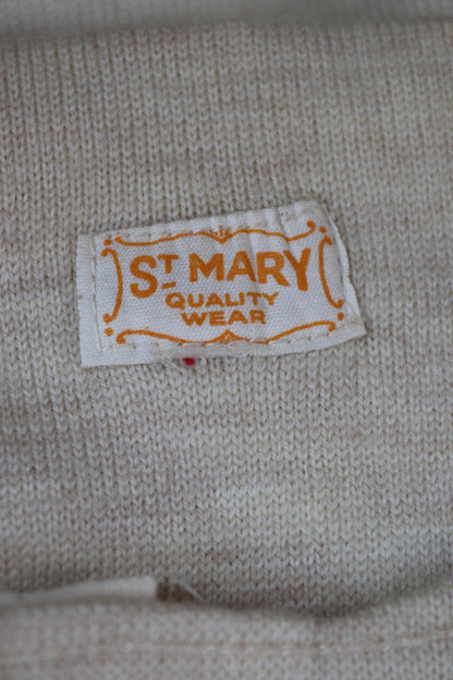 Vintage 1940s deadstock CC41 wool undershirt - WW2 clothing - Henley top - thermal layer - 37" chest