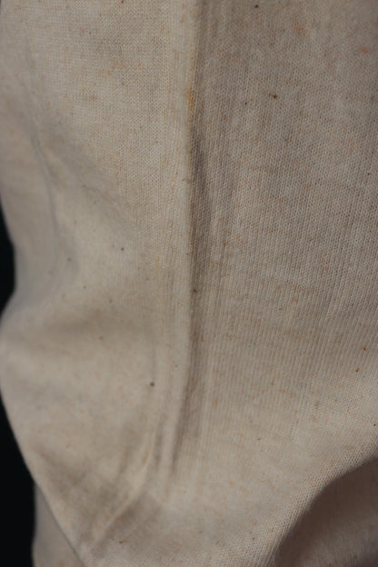 Vintage 1940s deadstock CC41 wool undershirt - WW2 clothing - Henley top - thermal layer - 47" chest