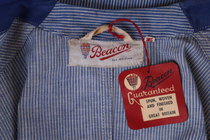 Vintage 1940s deadstock womens forecourt overall dress - Beacon British workwear - rare petrolania - Esso patch - 38” chest
