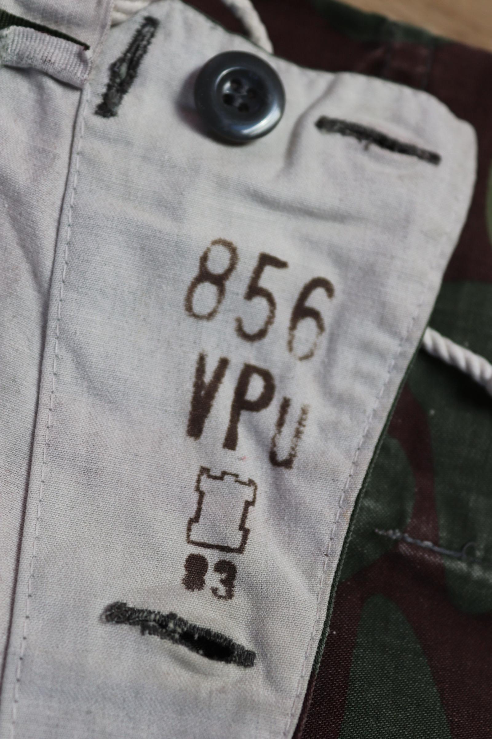 Vintage 1980s Finnish M62 camo trousers - windproof paratrooper pants - 42” x 30”