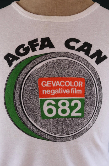 Vintage 1980s deadstock Agfa film t shirt - 38” chest