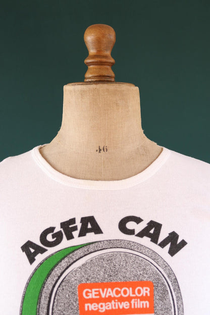 Vintage 1980s Agfa film t shirt - 38” chest