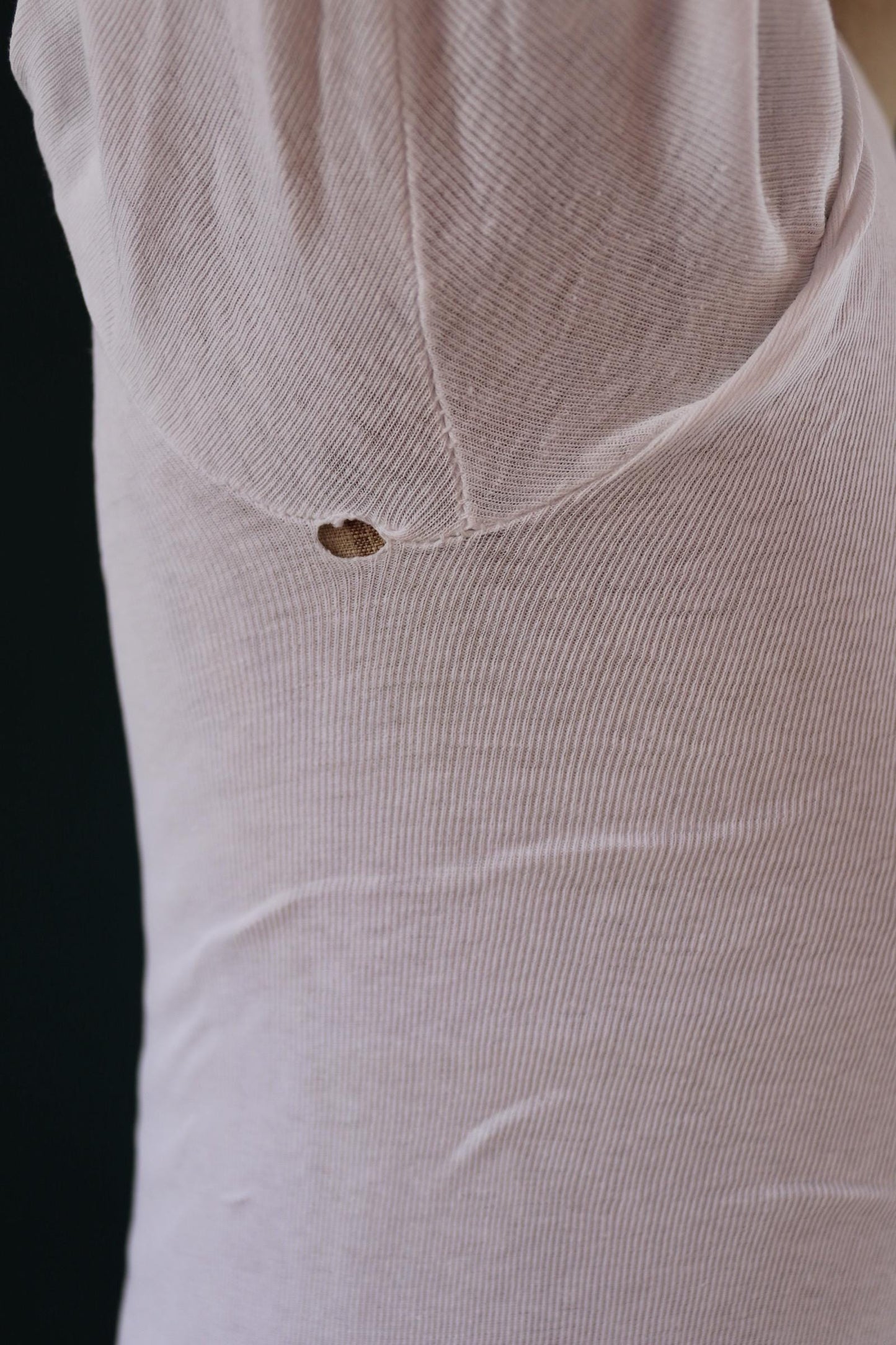 Vintage 1970s blank t shirt - plain white tee - 32” 34” 36” chest