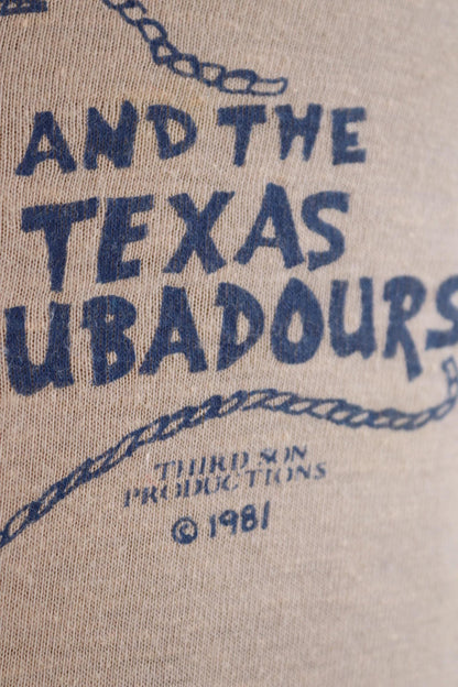 Vintage 1980s signed country music t shirt - Ernest Tubb - 32” chest