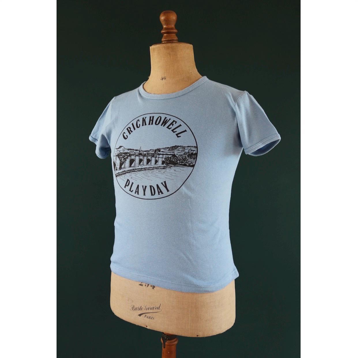 Vintage 1980s Crickhowell t shirt - Greenman Festival - 34” chest