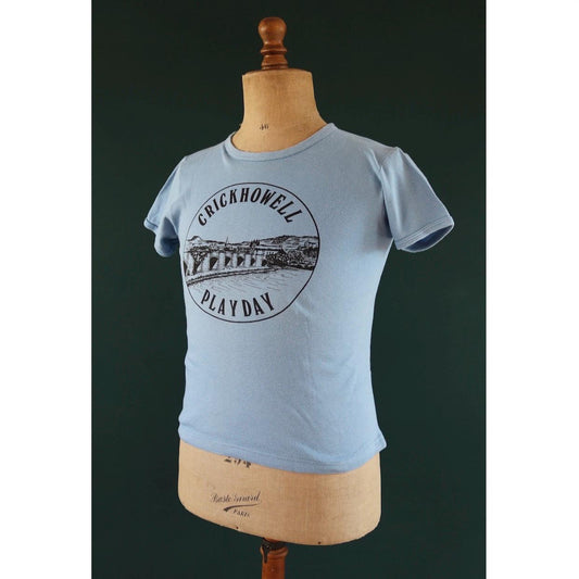Vintage 1980s Crickhowell t shirt - Greenman Festival - 34” chest