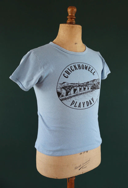 Vintage 1980s Crickhowell t shirt - Greenman Festival - 34” chest