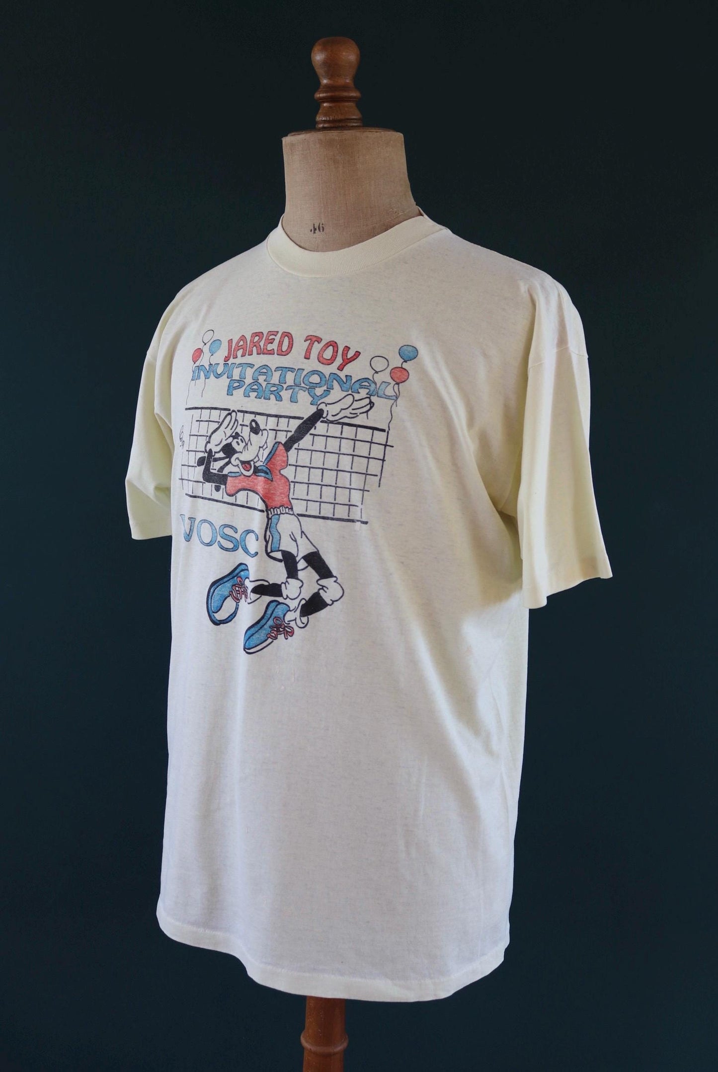 Vintage 1990s graphic t shirt - single stitch tee - made in USA - 45" chest