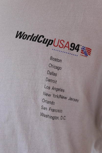 Vintage 1990s World Cup USA t shirt - football print - 47” chest - sportswear