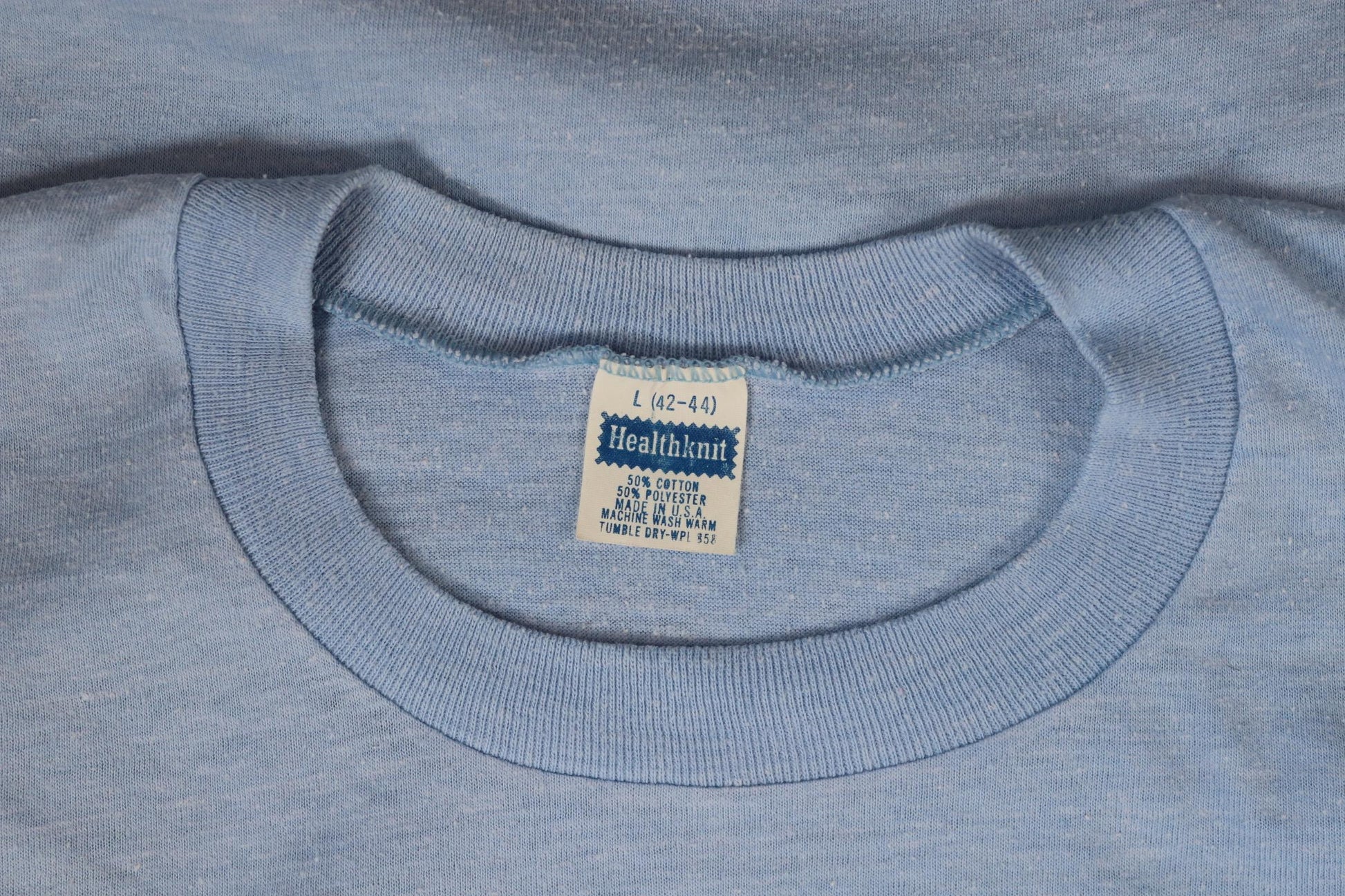 Vintage 1970s Greek letters sorority t shirt - single stitch tee - 36” chest