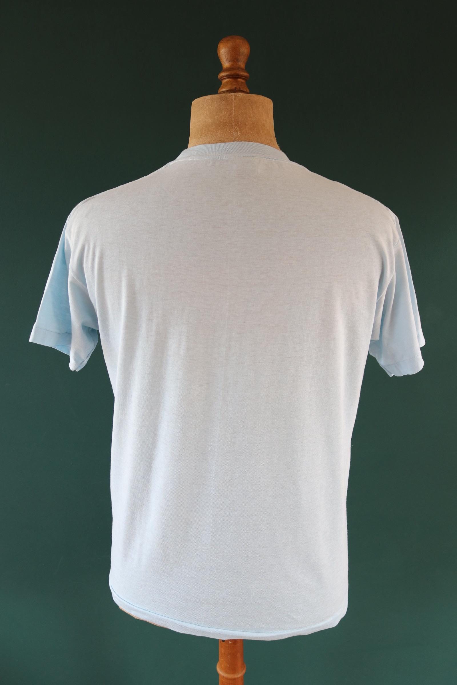 Vintage 1980s t shirt - single stitch - Texas print - 42” chest