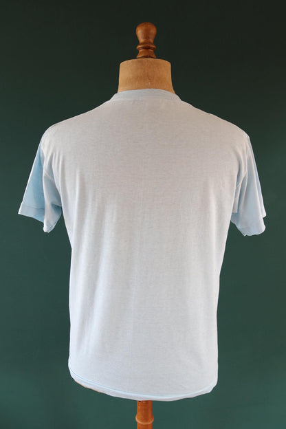 Vintage 1980s t shirt - single stitch - Texas print - 42” chest