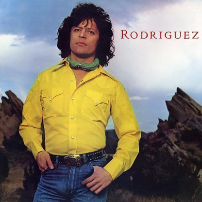 Vintage 1970s country music t shirt - Johnny Rodriguez print - rock tee - 42” chest