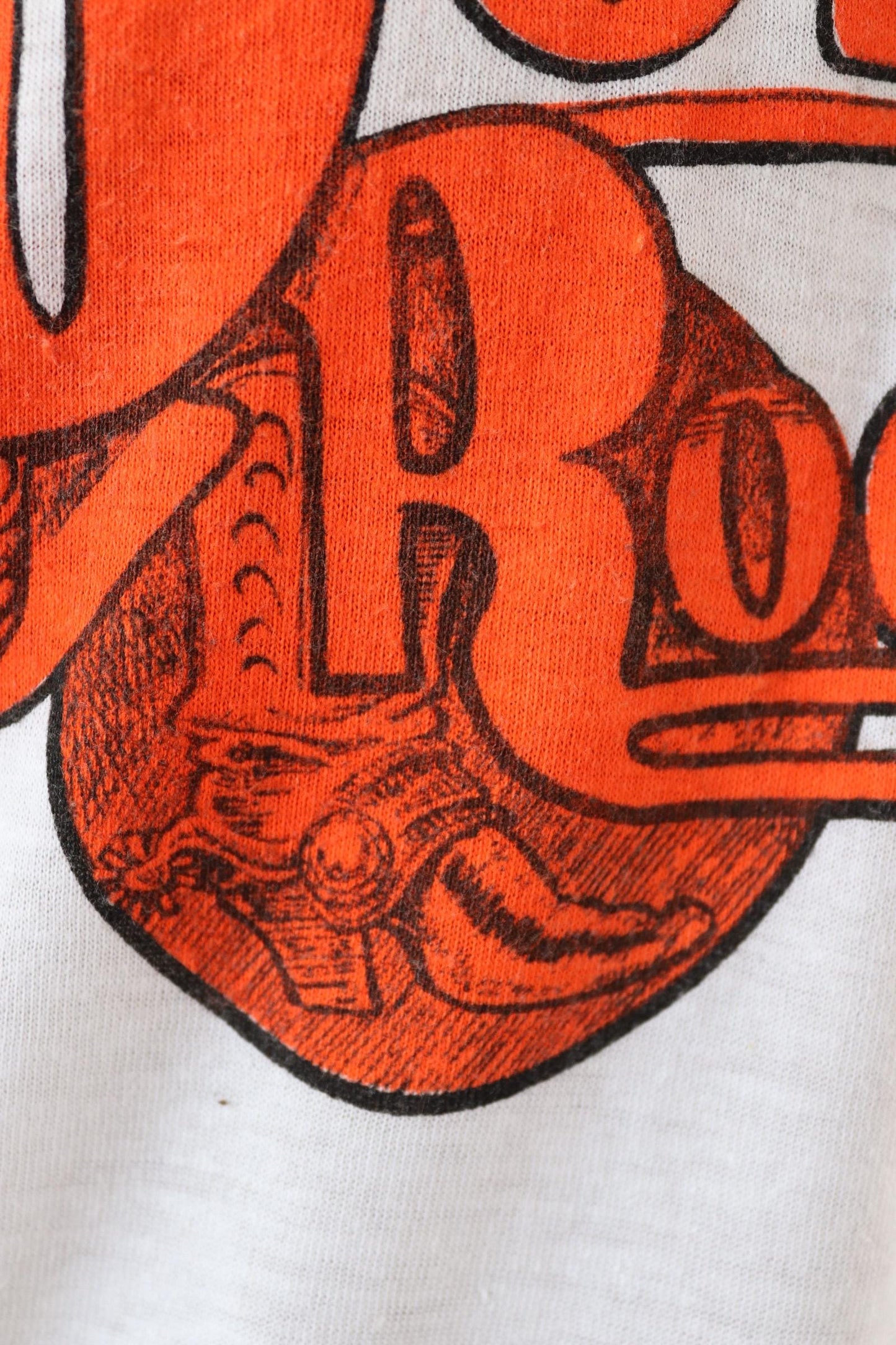 Vintage 1970s country music t shirt - Johnny Rodriguez print - rock tee - 42” chest