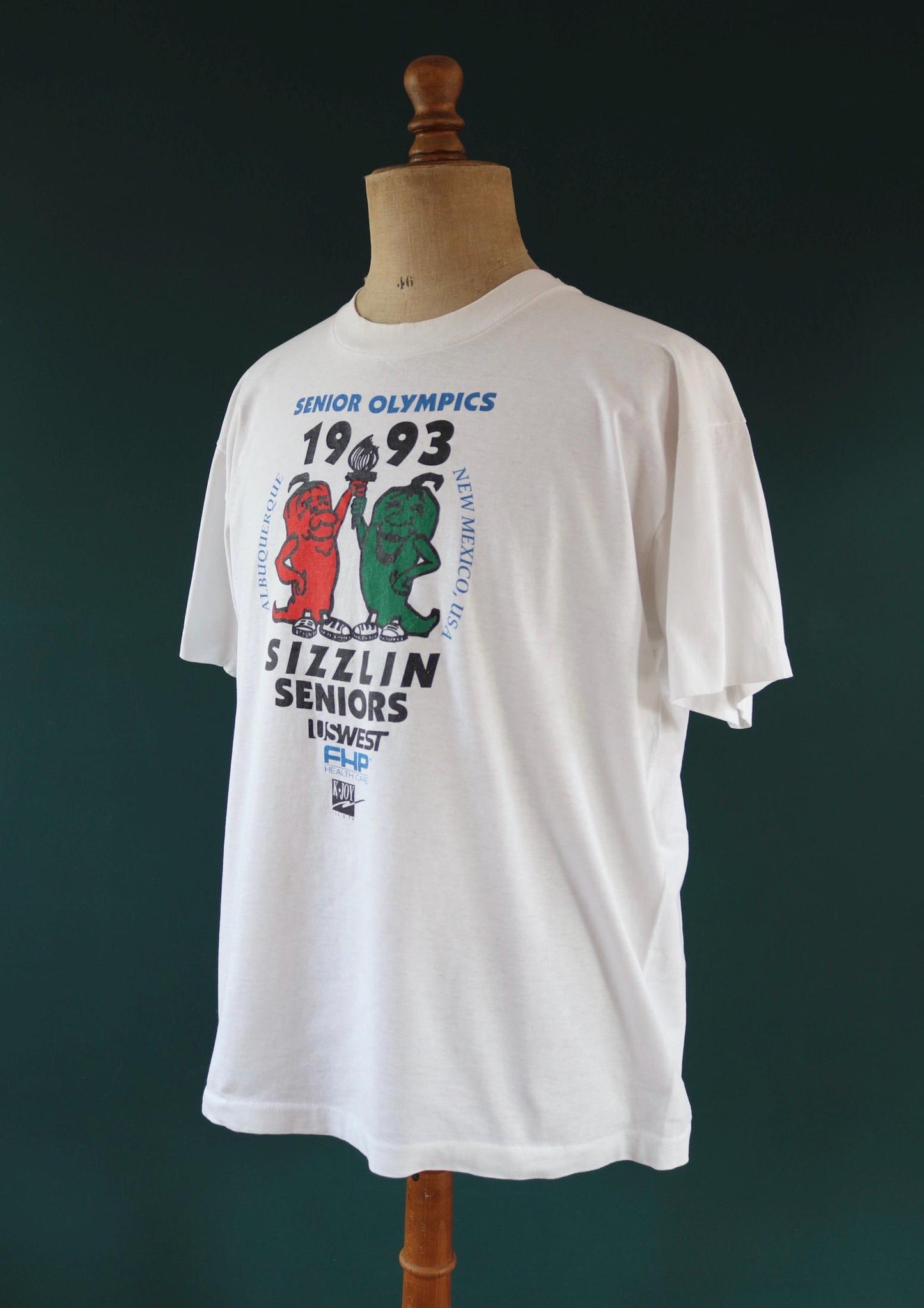 Vintage 1990s Senior Olympics t shirt - single stitch tee - 47” chest