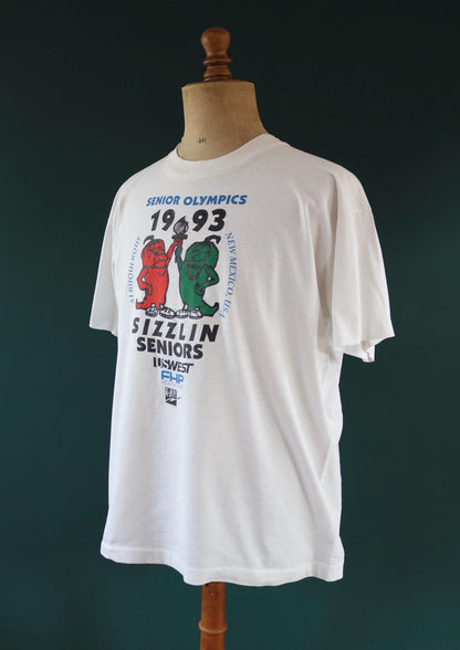 Vintage 1990s Senior Olympics t shirt - single stitch tee - 47” chest