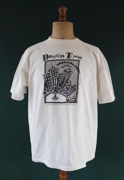 Vintage 1990s computer software t shirt - Windows 95 tee - tech geek - 48” chest