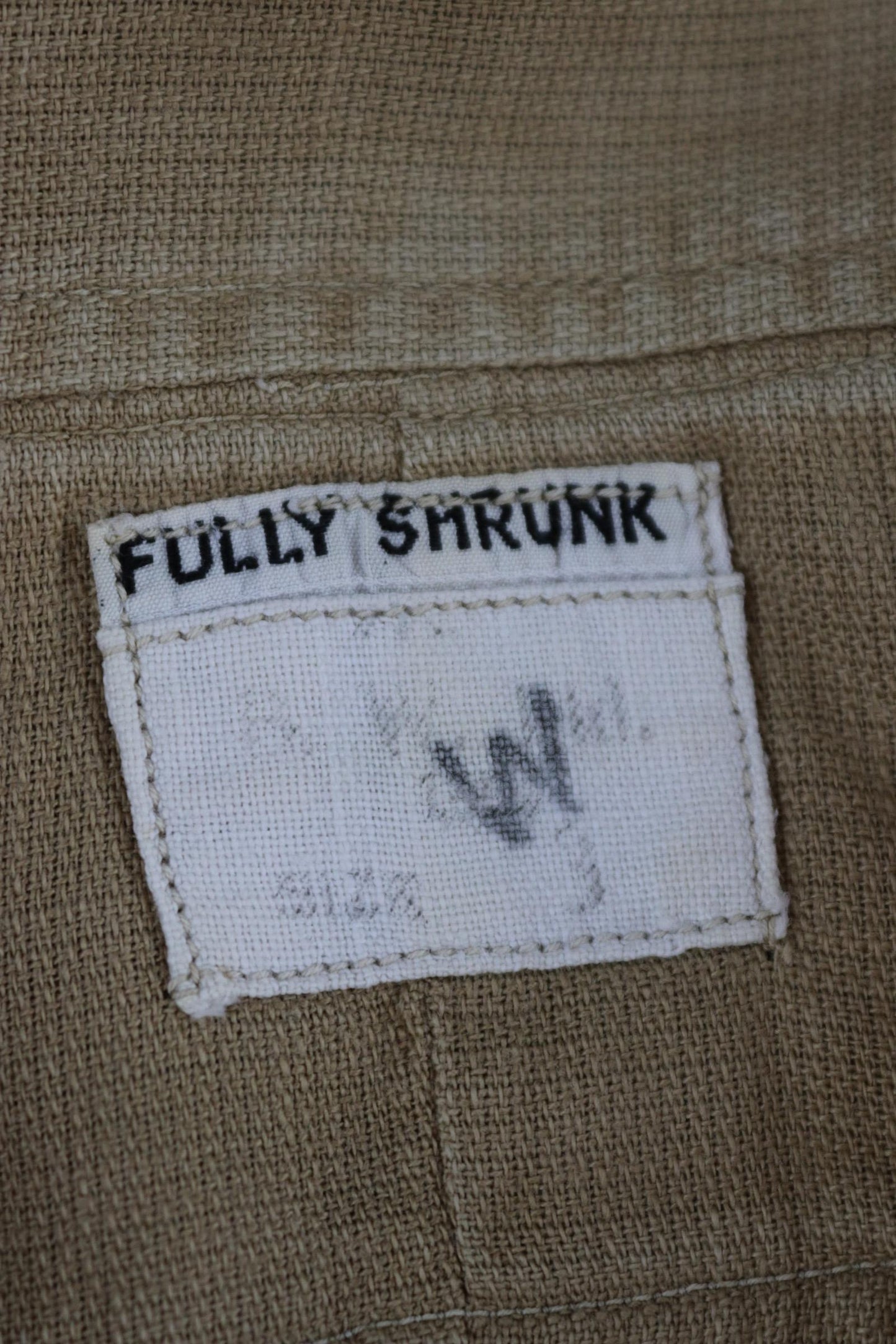 Vintage 1940s British army cotton Aertex shirt - original WW2 - 44” chest