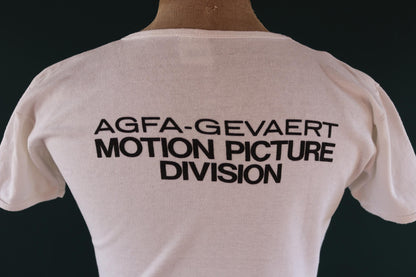 Vintage 1980s deadstock Agfa film t shirt - 38” chest