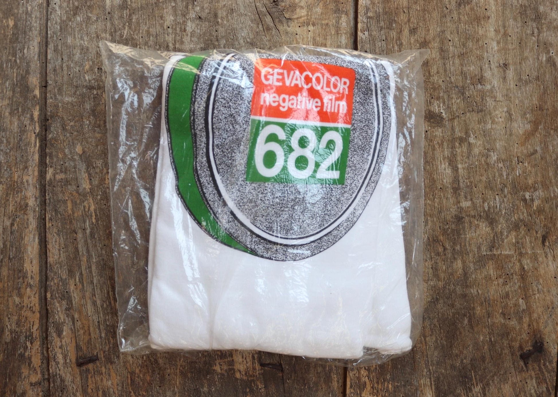 Vintage 1980s deadstock Agfa film t shirt - 38” chest