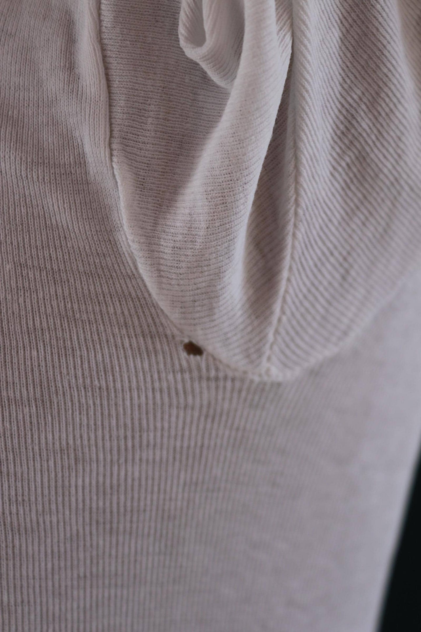 Vintage 1970s blank t shirt - plain white tee - 32” 34” 36” chest