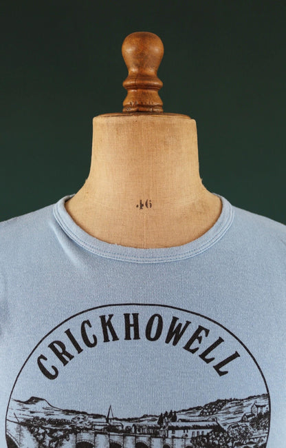 Vintage 1980s Crickhowell t shirt - Greenman Festival - 34” chest