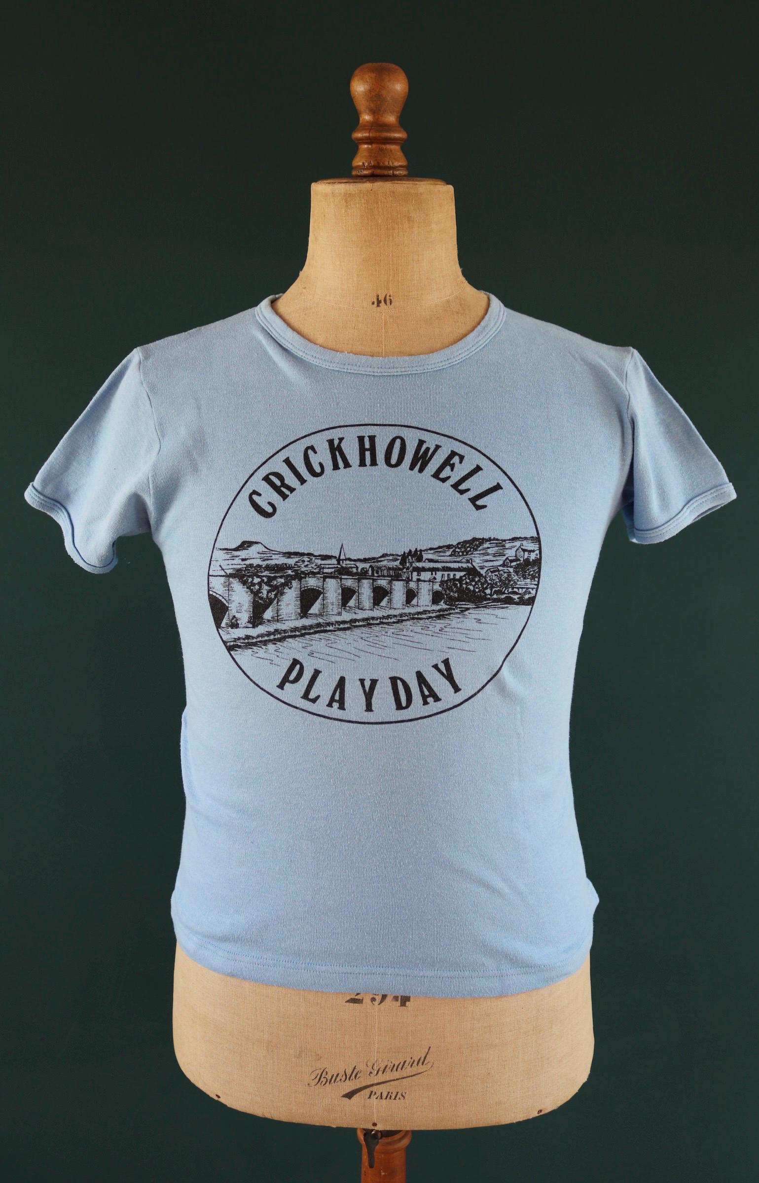 Vintage 1980s Crickhowell t shirt - Greenman Festival - 34” chest
