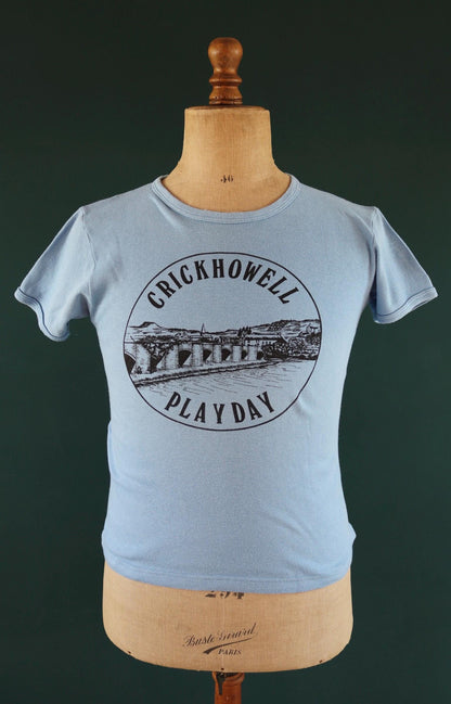 Vintage 1980s Crickhowell t shirt - Greenman Festival - 34” chest
