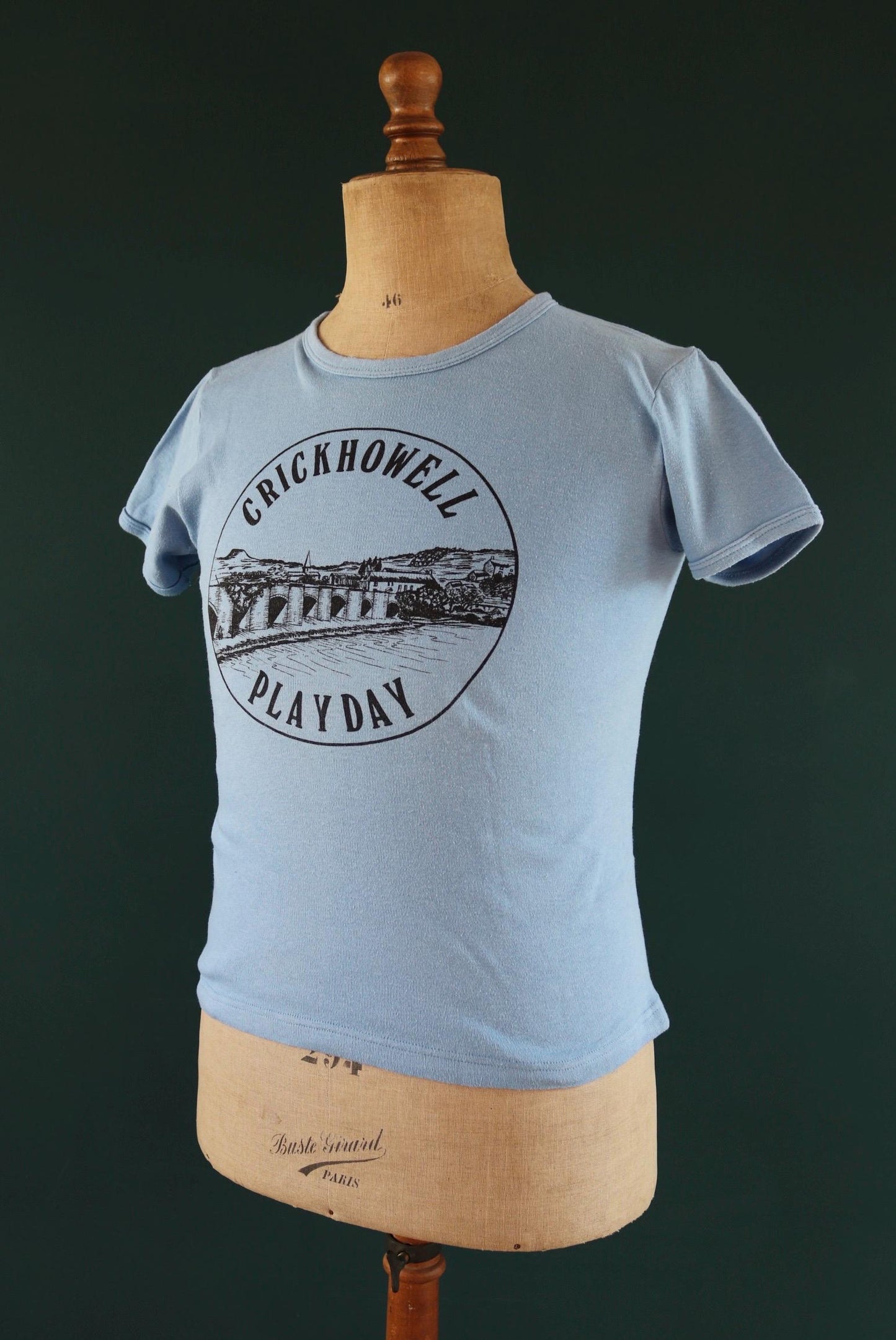 Vintage 1980s Crickhowell t shirt - Greenman Festival - 34” chest