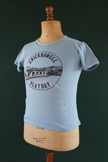 Vintage 1980s Crickhowell t shirt - Greenman Festival - 34” chest