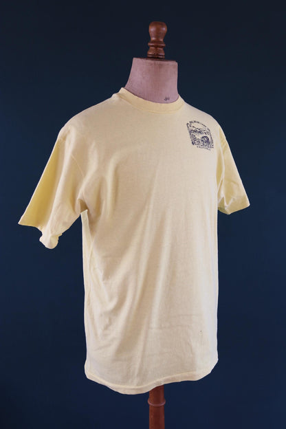 Vintage 1980s California bear t shirt - single stitch tee - 45” chest