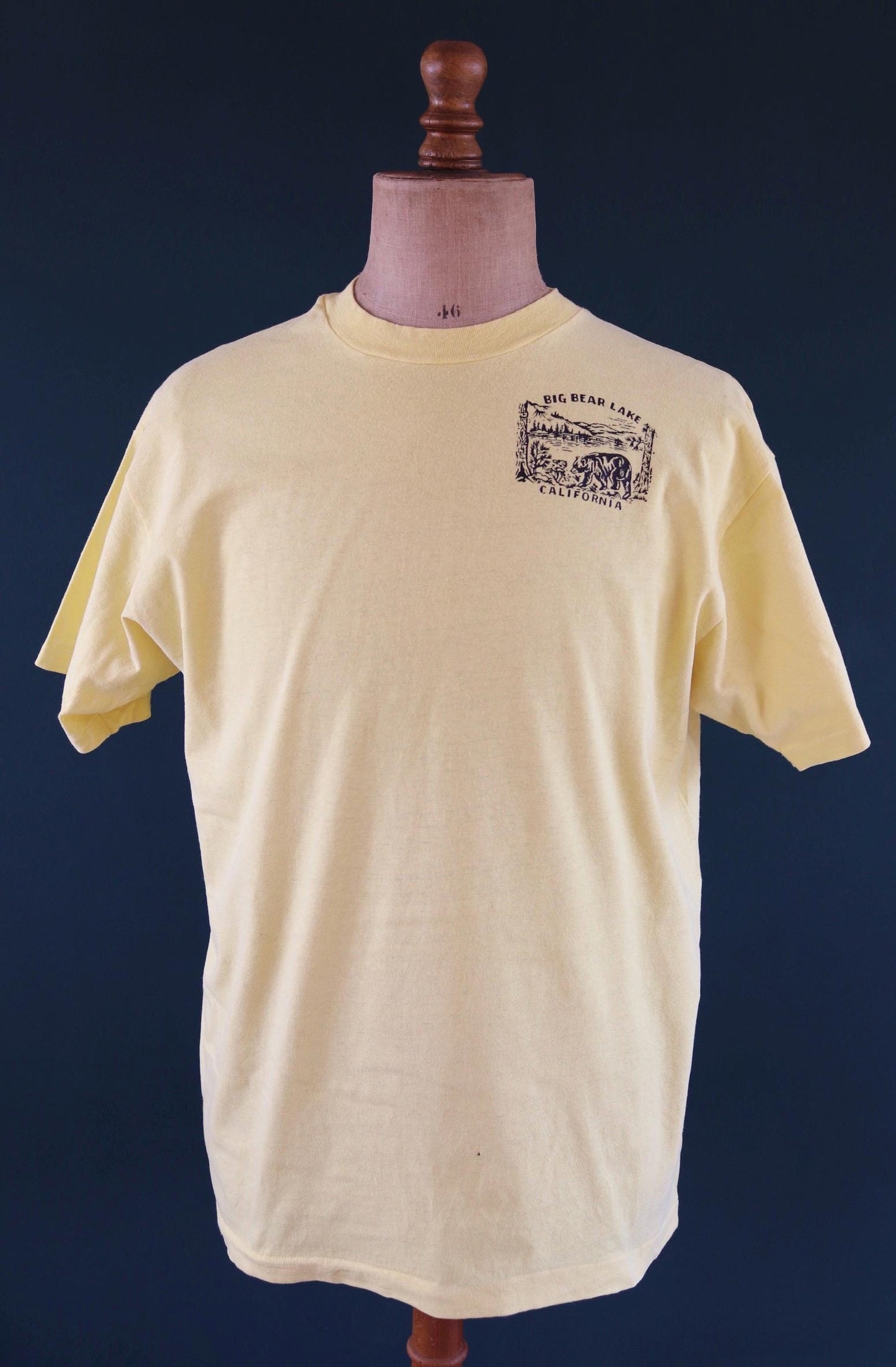 Vintage 1980s California bear t shirt - single stitch tee - 45” chest