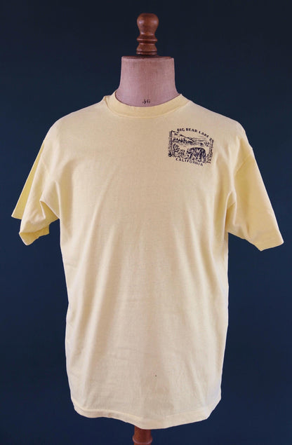 Vintage 1980s California bear t shirt - single stitch tee - 45” chest