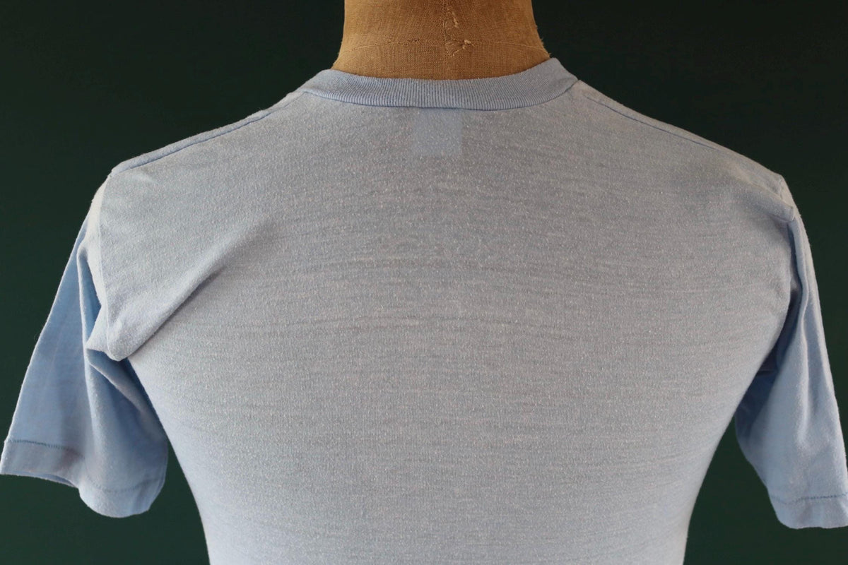 Vintage 1970s Greek letters sorority t shirt - single stitch tee - 36” chest