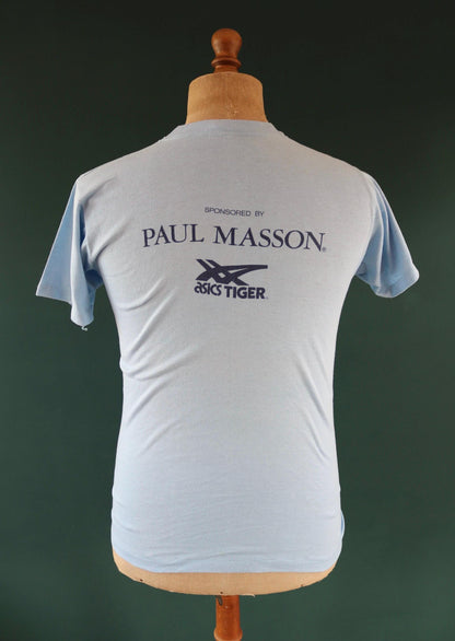 Vintage 1980s San Francisco marathon t shirt - running print - 36” chest