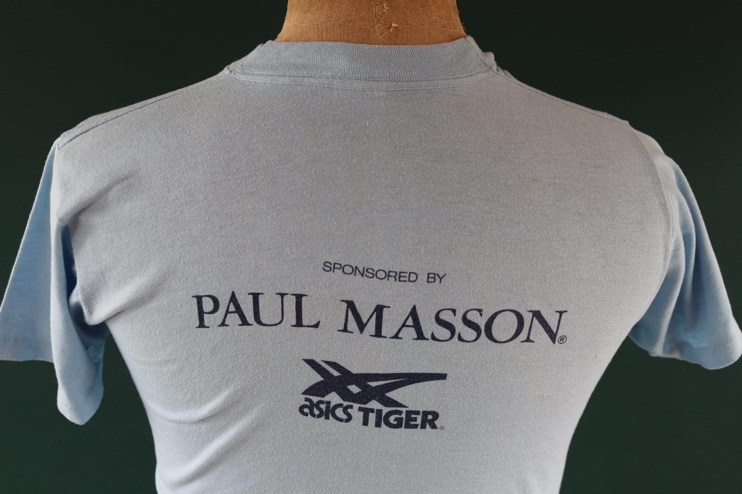 Vintage 1980s San Francisco marathon t shirt - running print - 36