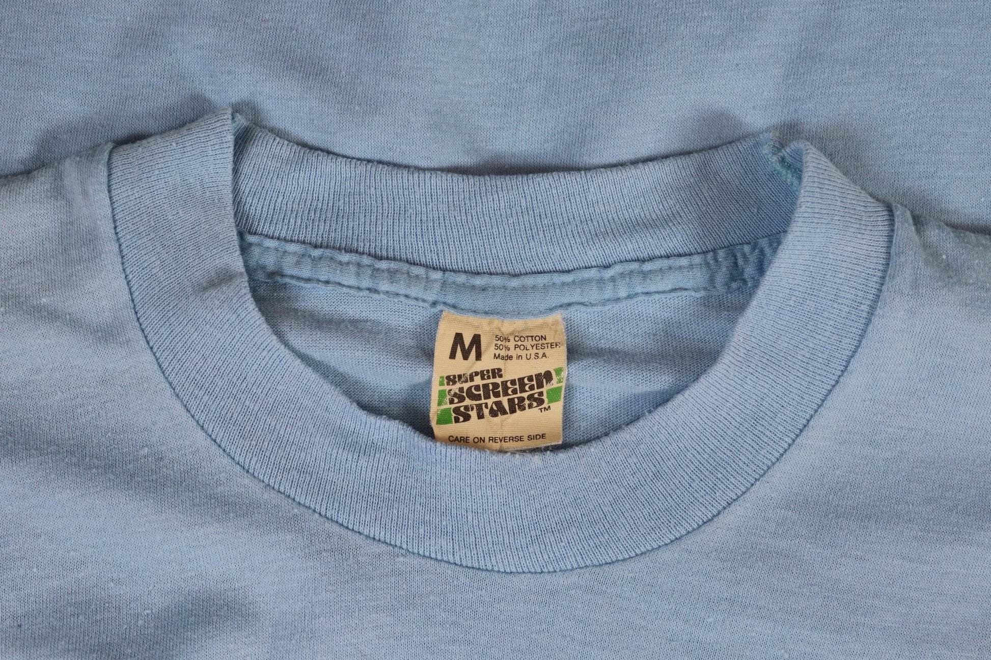 Vintage 1980s San Francisco marathon t shirt - running print - 36” chest